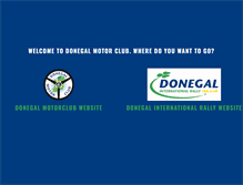 Tablet Screenshot of donegalmotorclub.com